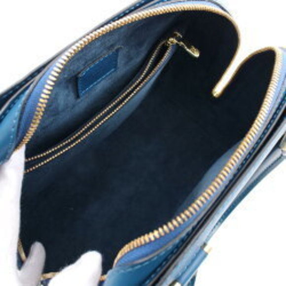 Louis Vuitton Pont Neuf Handbag Leather Epi Blue - Picture 3 of 8